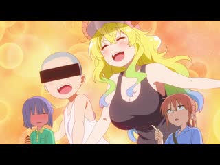 lady kobayashi's dragon maid 2 - 12 [rus dub] (erotic anime,ecchi,ecchi, non-hentai)